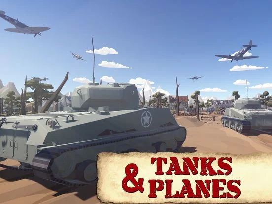 Изображение игры: Polygon World War II
