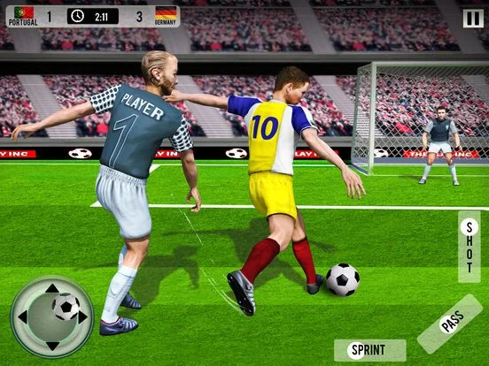 Изображение игры: Football Soccer League Match