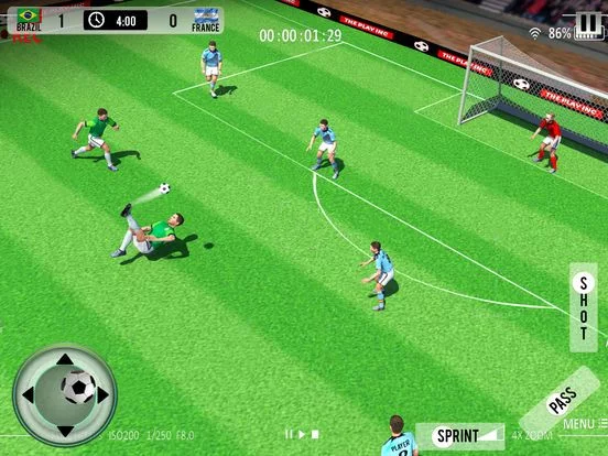 Изображение игры: Football Soccer League Match