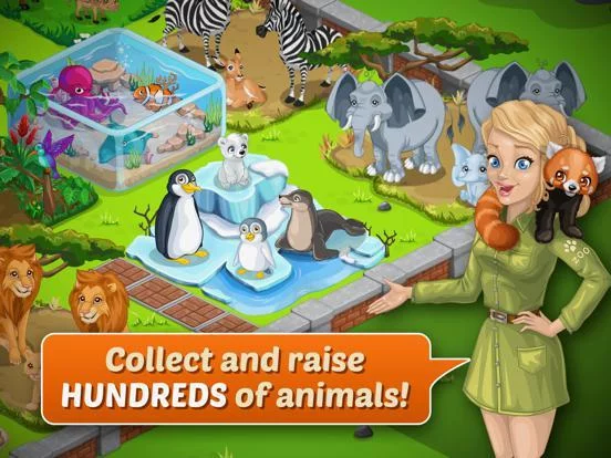 Изображение игры: Happy Zoo - Wild Animals