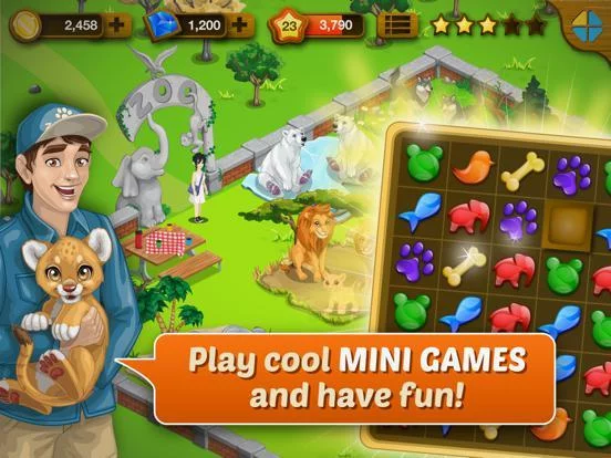 Изображение игры: Happy Zoo - Wild Animals