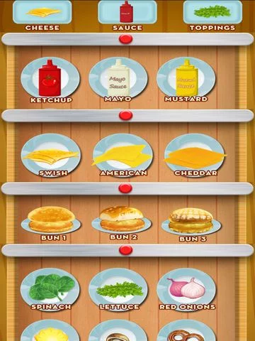 Изображение игры: Awesome Burger Shop Fast Food Barbeque Maker - Cooking games