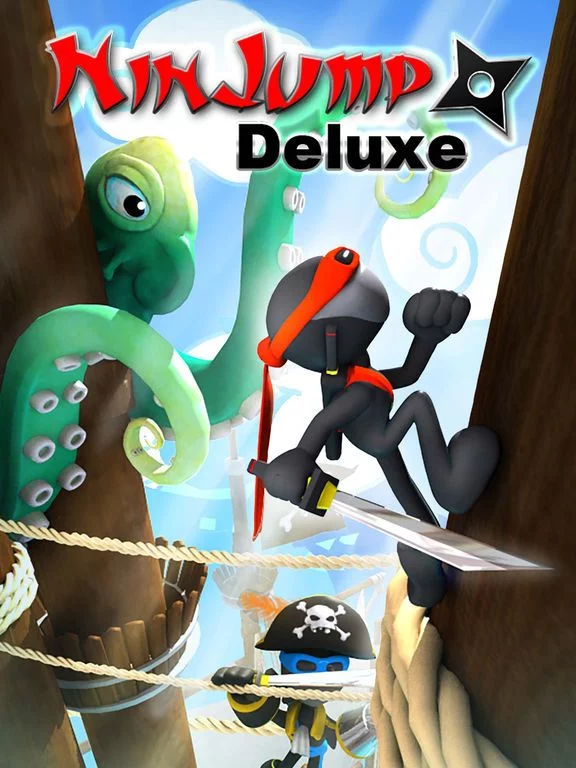 Изображение игры: NinJump Deluxe