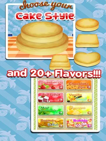 Изображение игры: Awesome Cake Ice Cream Pie Dessert Bakery Maker
