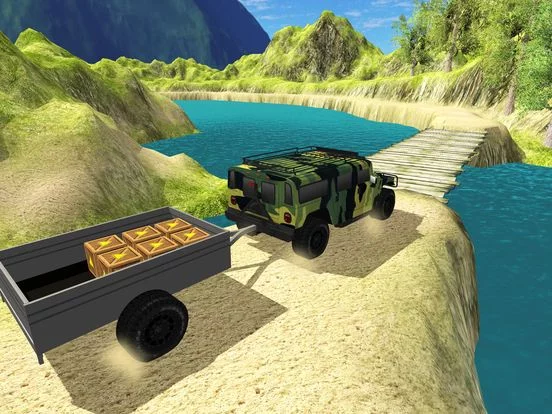 Изображение игры: Truck Transport Army