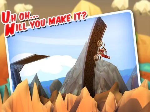 Изображение игры: Action Bike Stunt Rider Racing - Real Test Driving Game