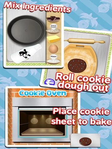 Изображение игры: Awesome Cookie Dough Chef Dessert Food Treat Maker