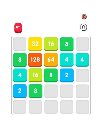 Изображение игры: 2048 Color Classic