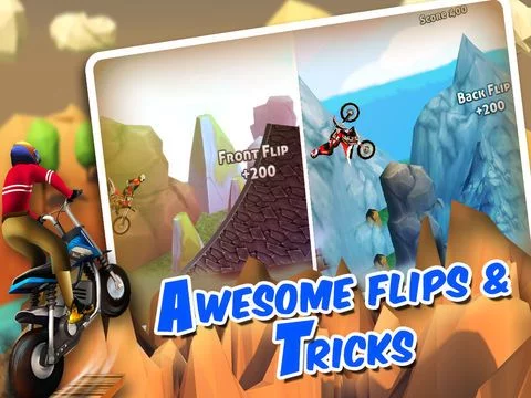 Изображение игры: Action Bike Stunt Rider Racing - Real Test Driving Game