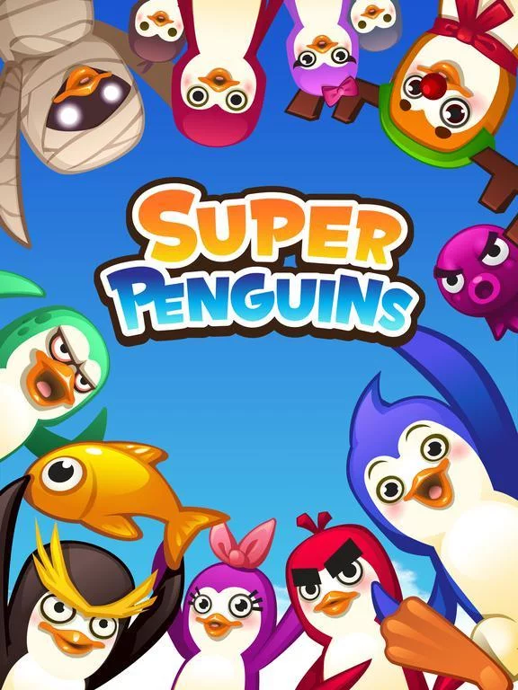 Изображение игры: Super Penguins
