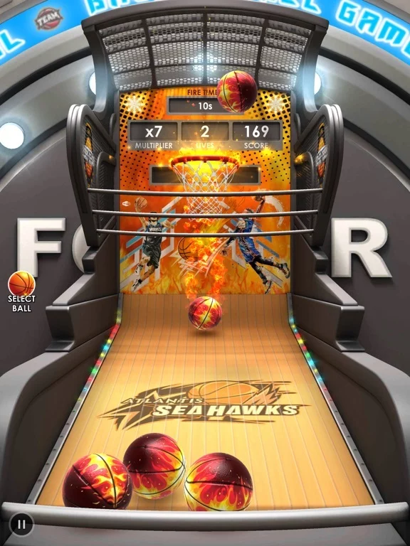 Изображение игры: Basketball Flick 3D