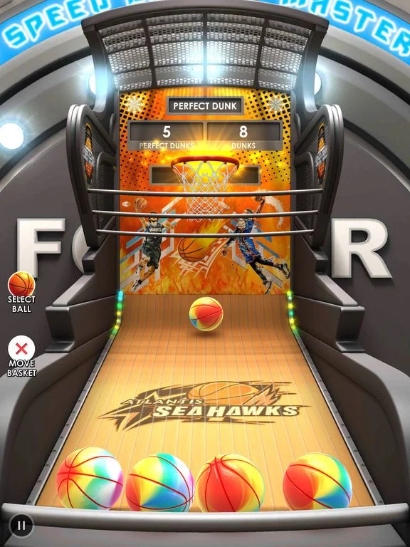 Изображение игры: Basketball Flick 3D