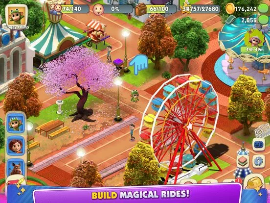 Изображение игры: Wonder Park Magic Rides Game