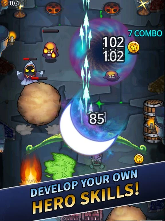 Изображение игры: Wonder Knights: Pesadelo - Shooting RPG