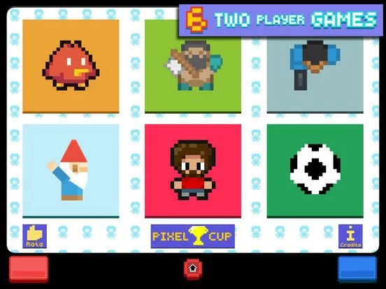 Изображение игры: 2 Player Pixel Games Pro