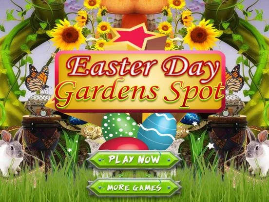Изображение игры: Easter Day Gardens Spot