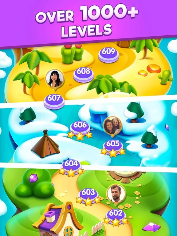 Изображение игры: Bling Crush-Gem Match 3 Puzzle
