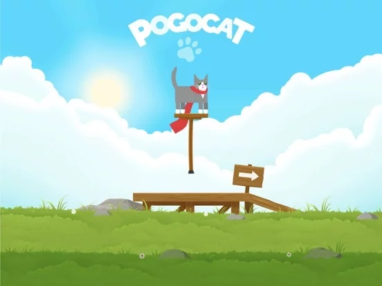 Изображение игры: Pogocat!