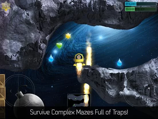 Изображение игры: Lander Hero: Space Exploration with Lunar Lander