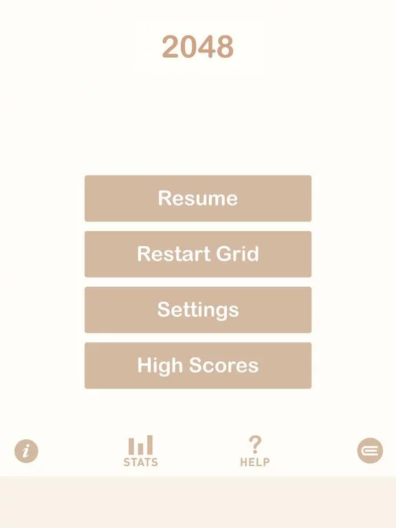 Изображение игры: 2048 - Best Game Ever