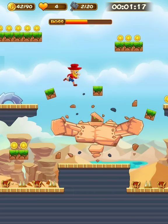 Изображение игры: Super Adventure of Jabber