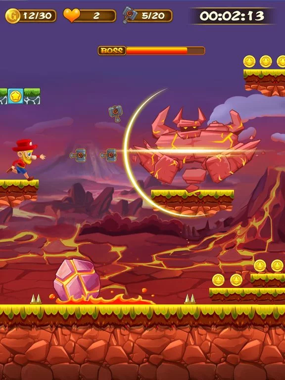 Изображение игры: Super Adventure of Jabber