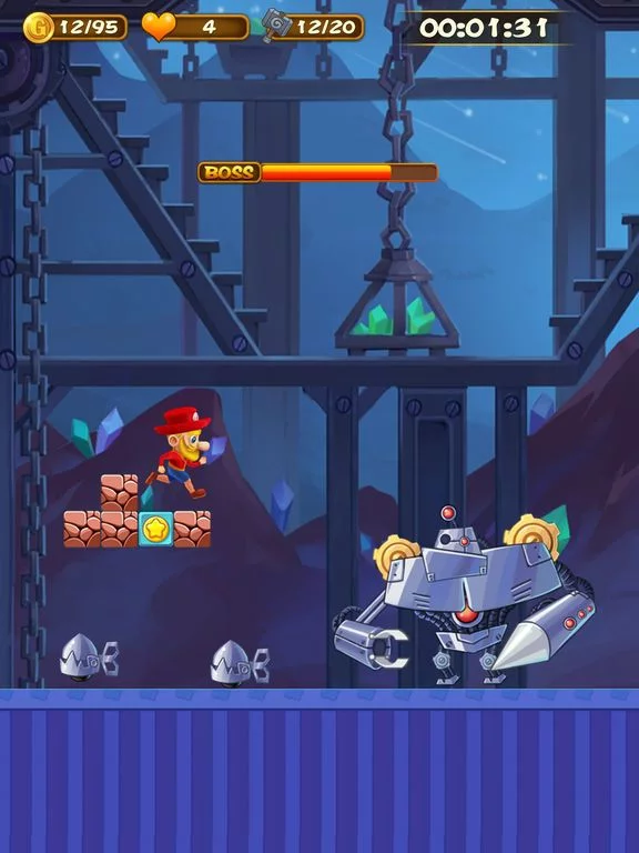 Изображение игры: Super Adventure of Jabber