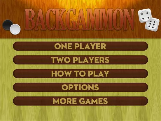 Изображение игры: Backgammon Pro