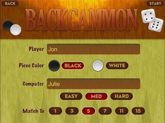Изображение игры: Backgammon Pro