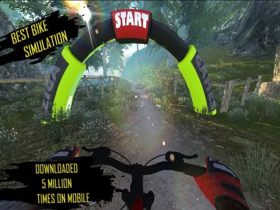 Изображение игры: Mtb DownHill Bike: Multiplayer