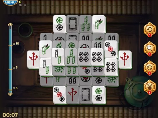 Изображение игры: Mahjong Adventure - Classic Solitaire Puzzles