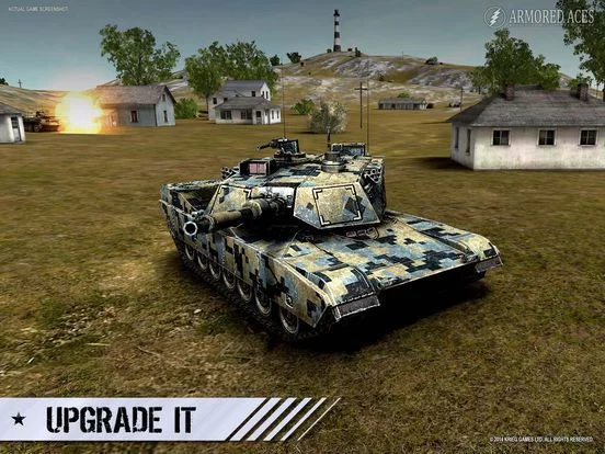 Изображение игры: Armored Aces - Tank War Online