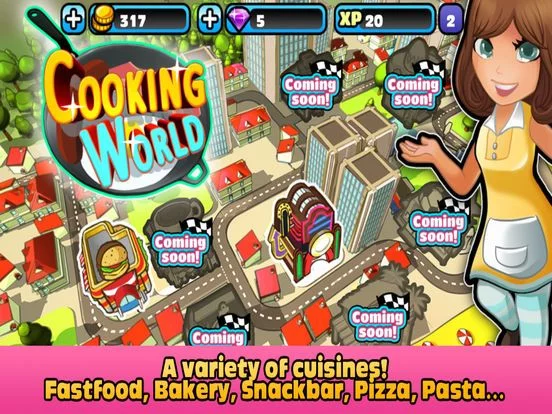 Изображение игры: Cooking World: Kitchen Story