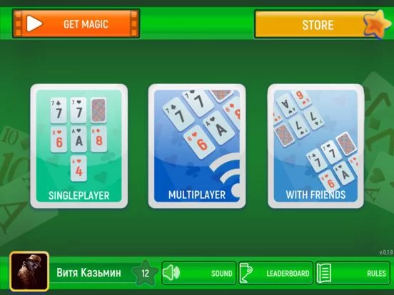 Изображение игры: Solitaire: Classic Card Puzzles