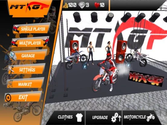 Изображение игры: MTX GP: Motor-cycle Racing 3D