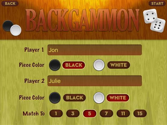 Изображение игры: Backgammon ∙