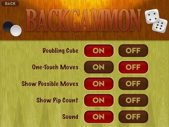 Изображение игры: Backgammon ∙