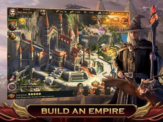 Изображение игры: King of Avalon: Dragon Warfare