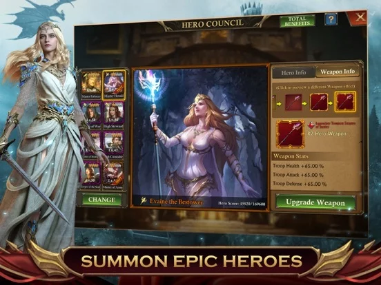 Изображение игры: King of Avalon: Dragon Warfare