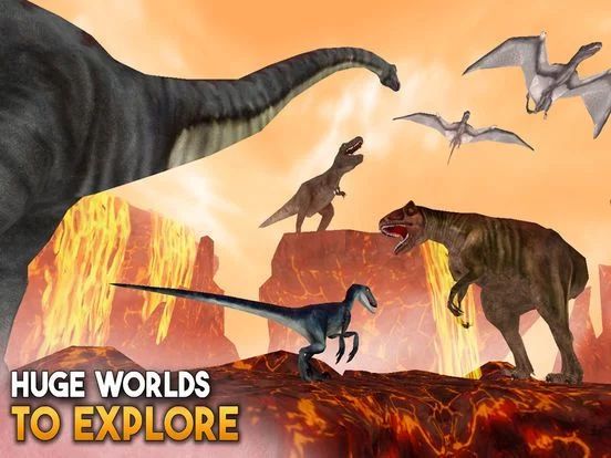Изображение игры: Jurassic Dino-saur Online Sim-ulator