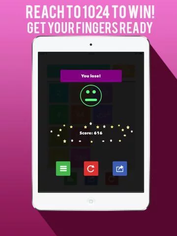 Изображение игры: 1024+ Free Math Puzzle Game (easier than 2048)