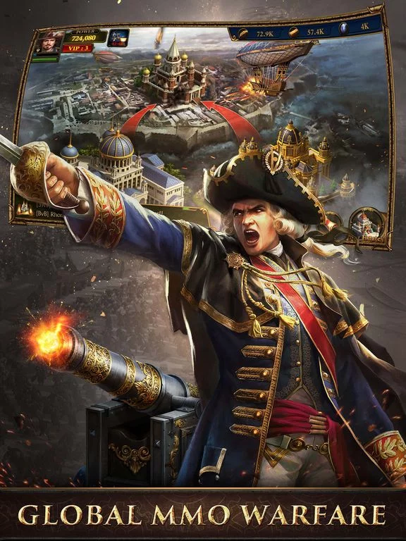 Изображение игры: Guns of Glory: MMO Empire War