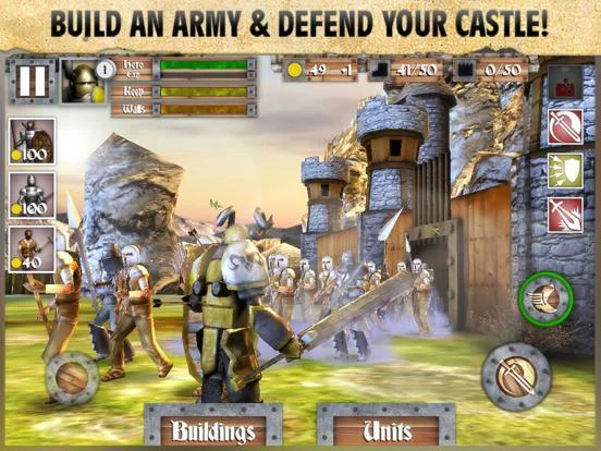 Изображение игры: Heroes and Castles Premium