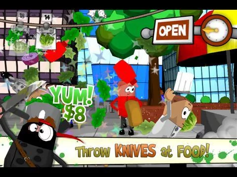 Изображение игры: Food Ninja
