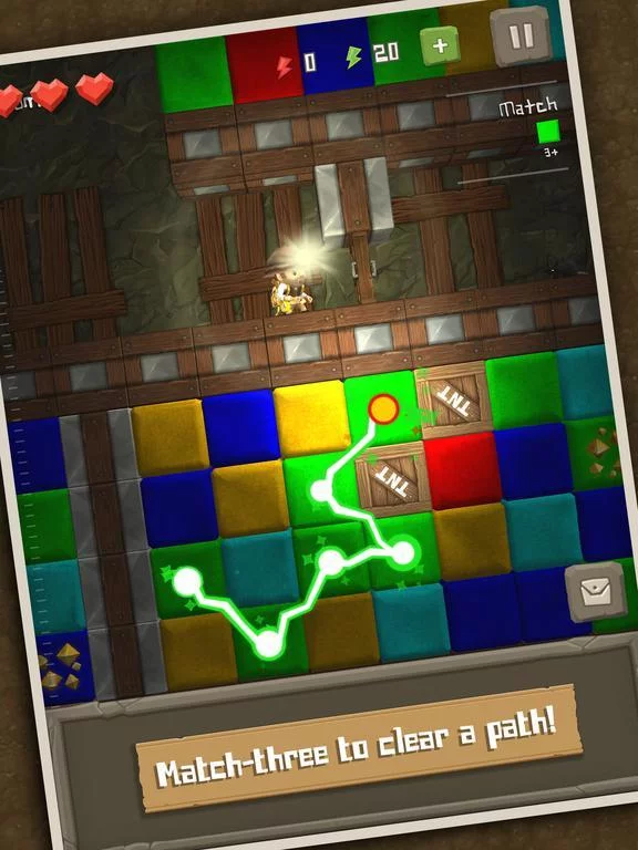 Изображение игры: Puzzle to the Center of Earth