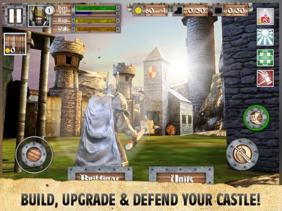 Изображение игры: Heroes and Castles Premium