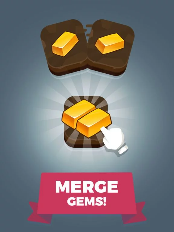 Изображение игры: Merge Gems!