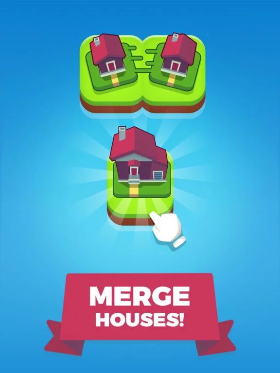 Изображение игры: Merge Town!