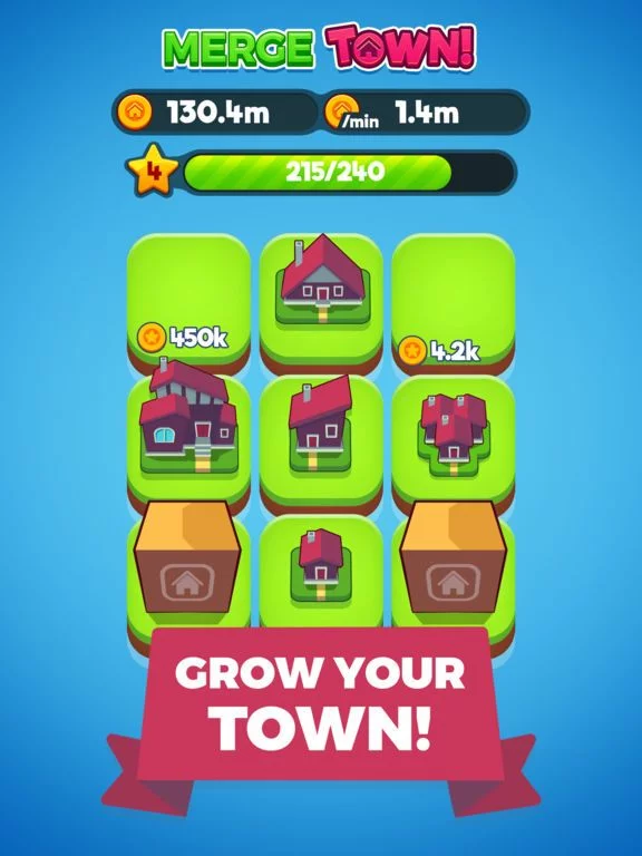 Изображение игры: Merge Town!