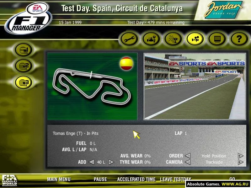 Изображение игры: F1 Manager